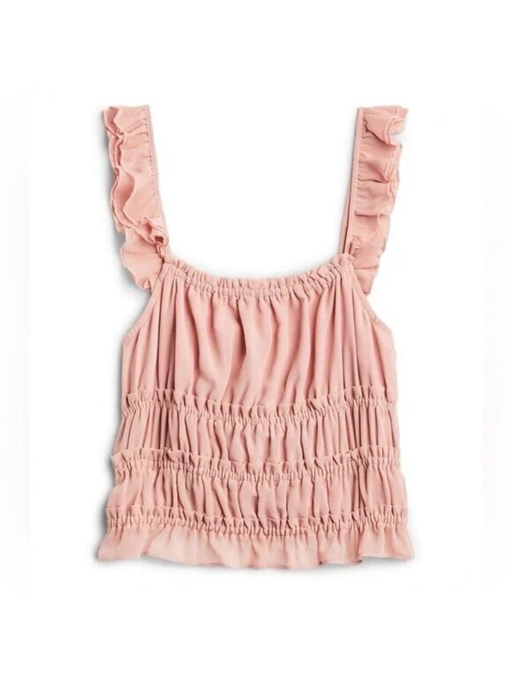 Steve Madden BB Dakota - SWEET AND GO TOP IN PALE PINK Size L NWT